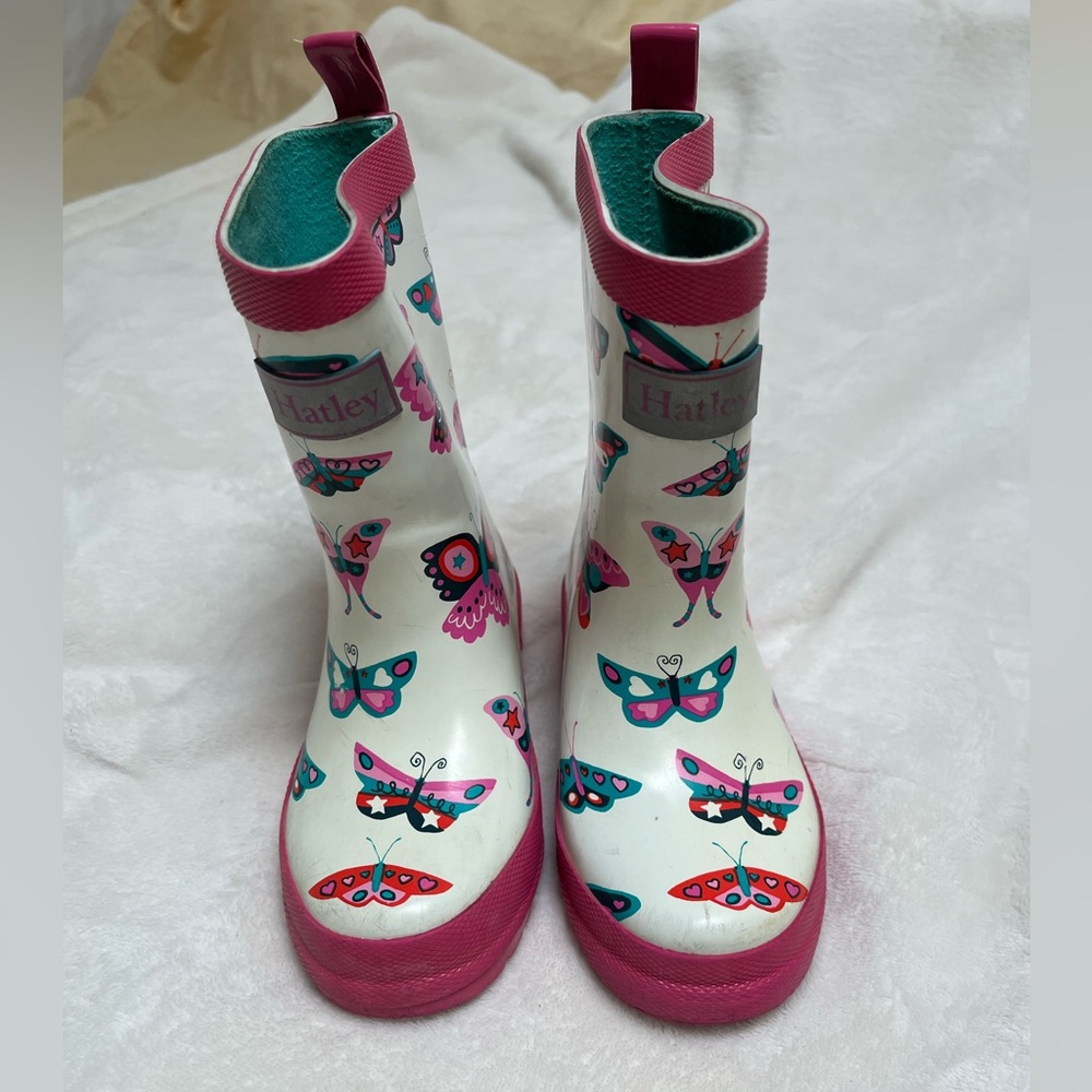 Hatley kids rain boots size 9